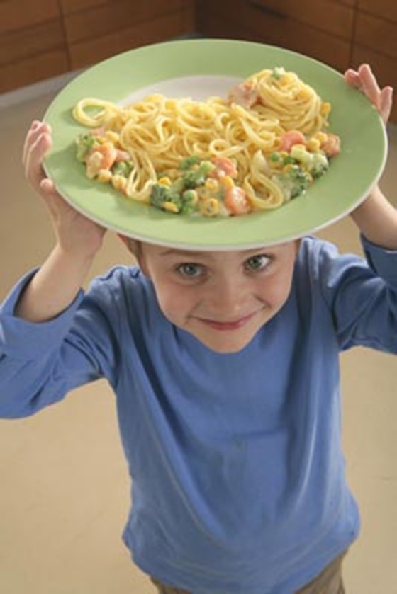 Spaghetti für Kinder