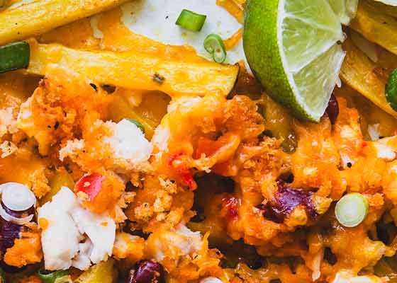 Loaded Fries mit Schlemmer-Filet Mexicana