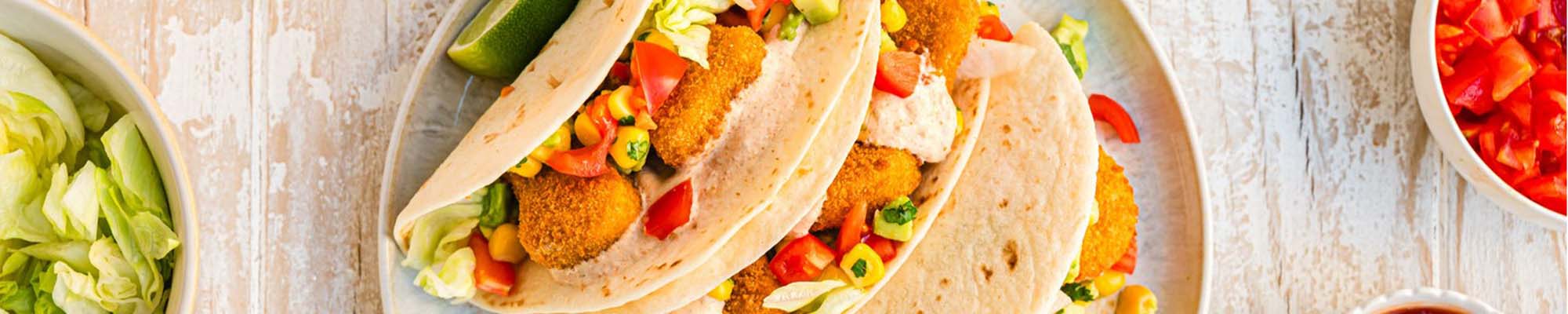 Chicken Nugget Tacos