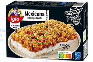 iglo Packung Schlemmer-Filet Mexicana
