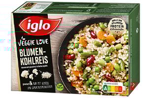 Packshot VEGGIE LOVE Blumenkohlreis