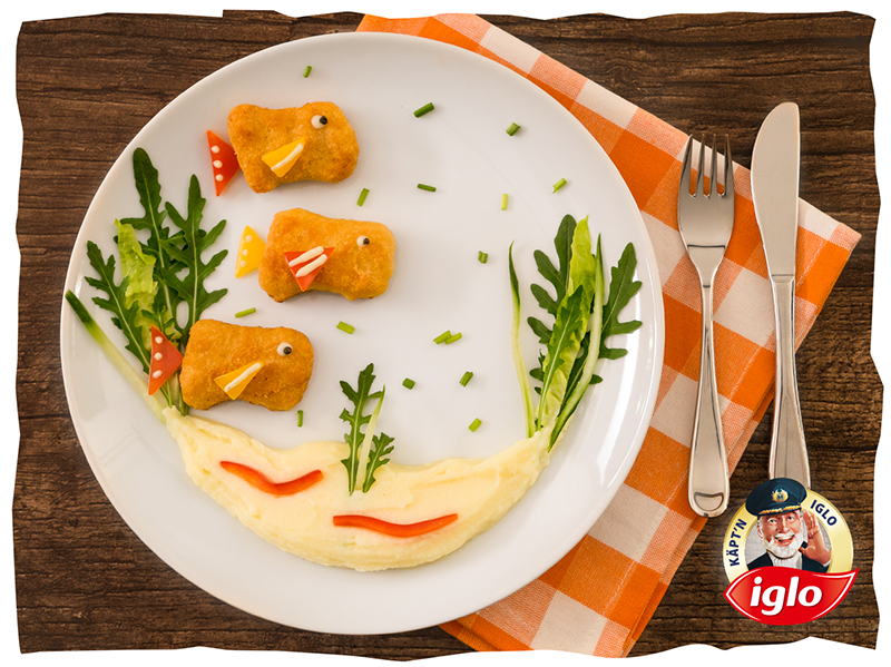 Leckere Kinderrezepte: Unterwasserwelt