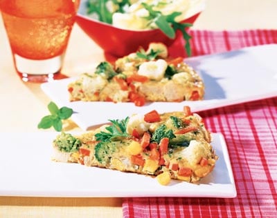 Gemüse Frittata