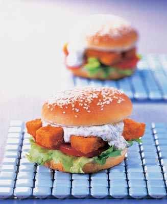 Burger Fischstäbchen