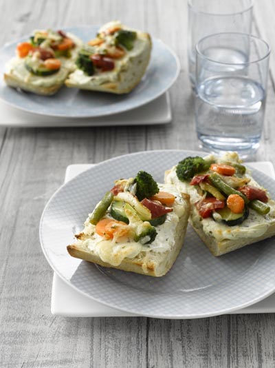 Gemüse-Crostini