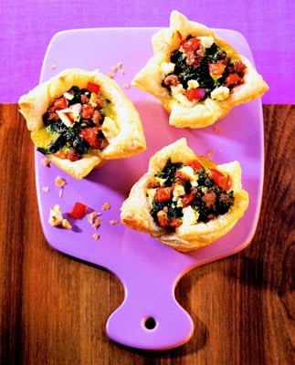 Griechische Spinattörtchen