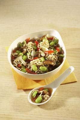 Nudel Erbsen Auflauf