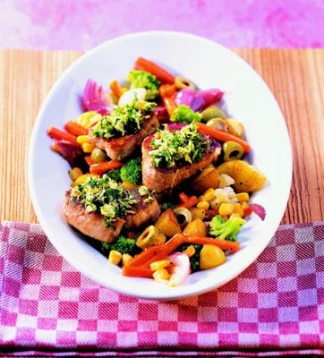 Schweinefilet mit Gremolata