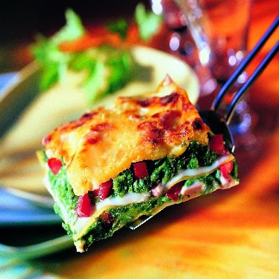 Spinatlasagne