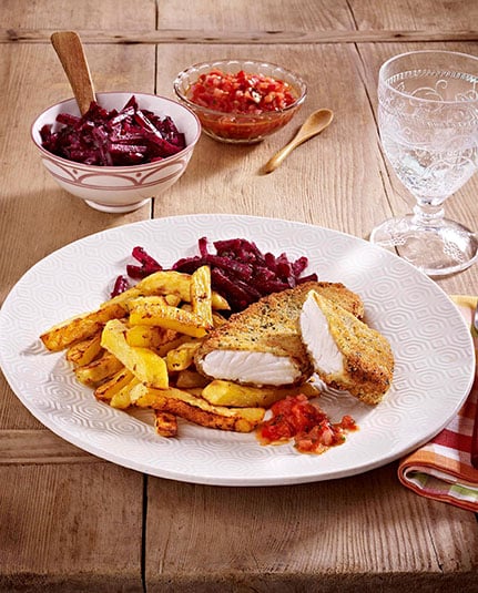 Selbstgemachte Pommes