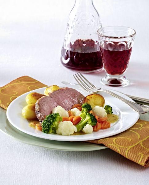 Roastbeef mit Königsgemüse