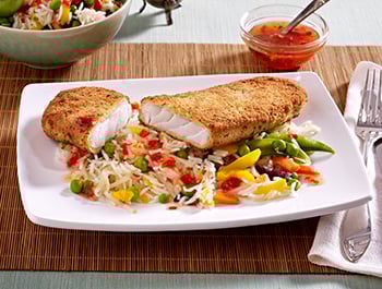 Filegro Müllerin mit Gemüsepfanne