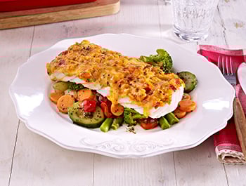 Schlemmerfilet mit Antipasti