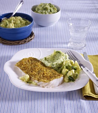 Schlemmerfilet mit Curry Rahmblumenkohl