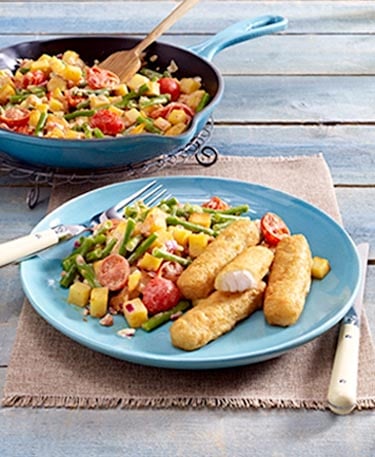 Tomaten Ingwerpfanne