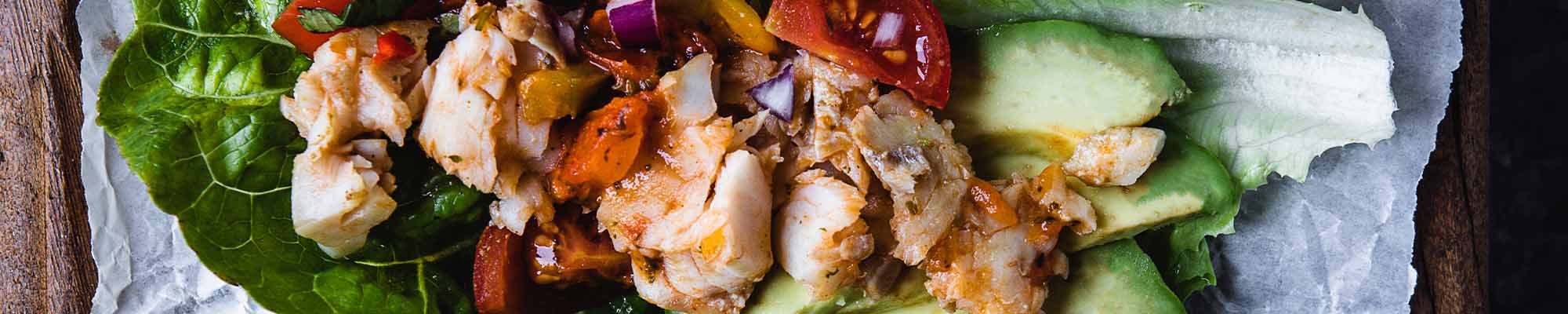 Schlemmer-Filet-Tacos mit Tomatensalsa und Avocado