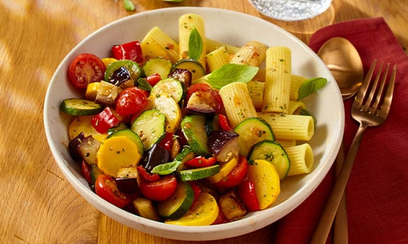 Mediterrane Gemüse Pasta