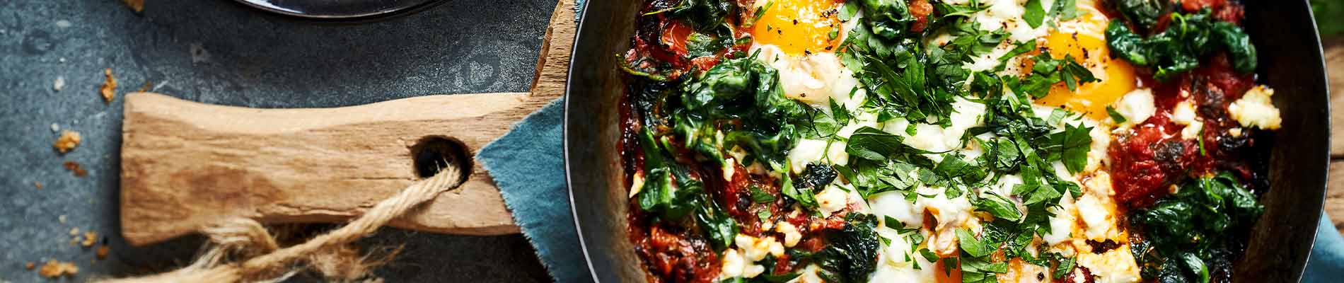 Spinat-Shakshuka