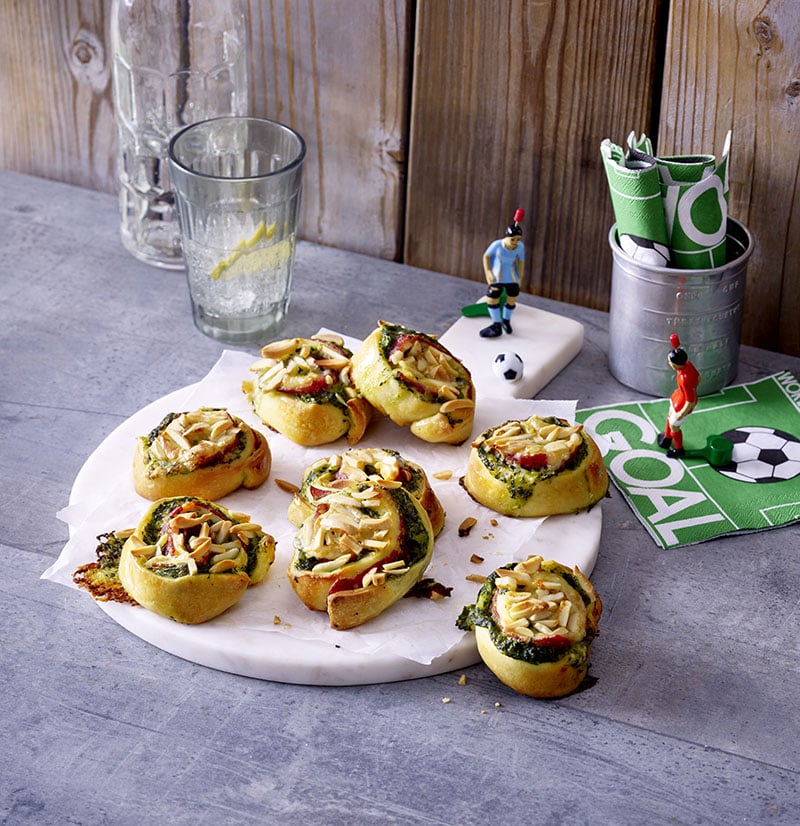 spinat schnecken fuball neu